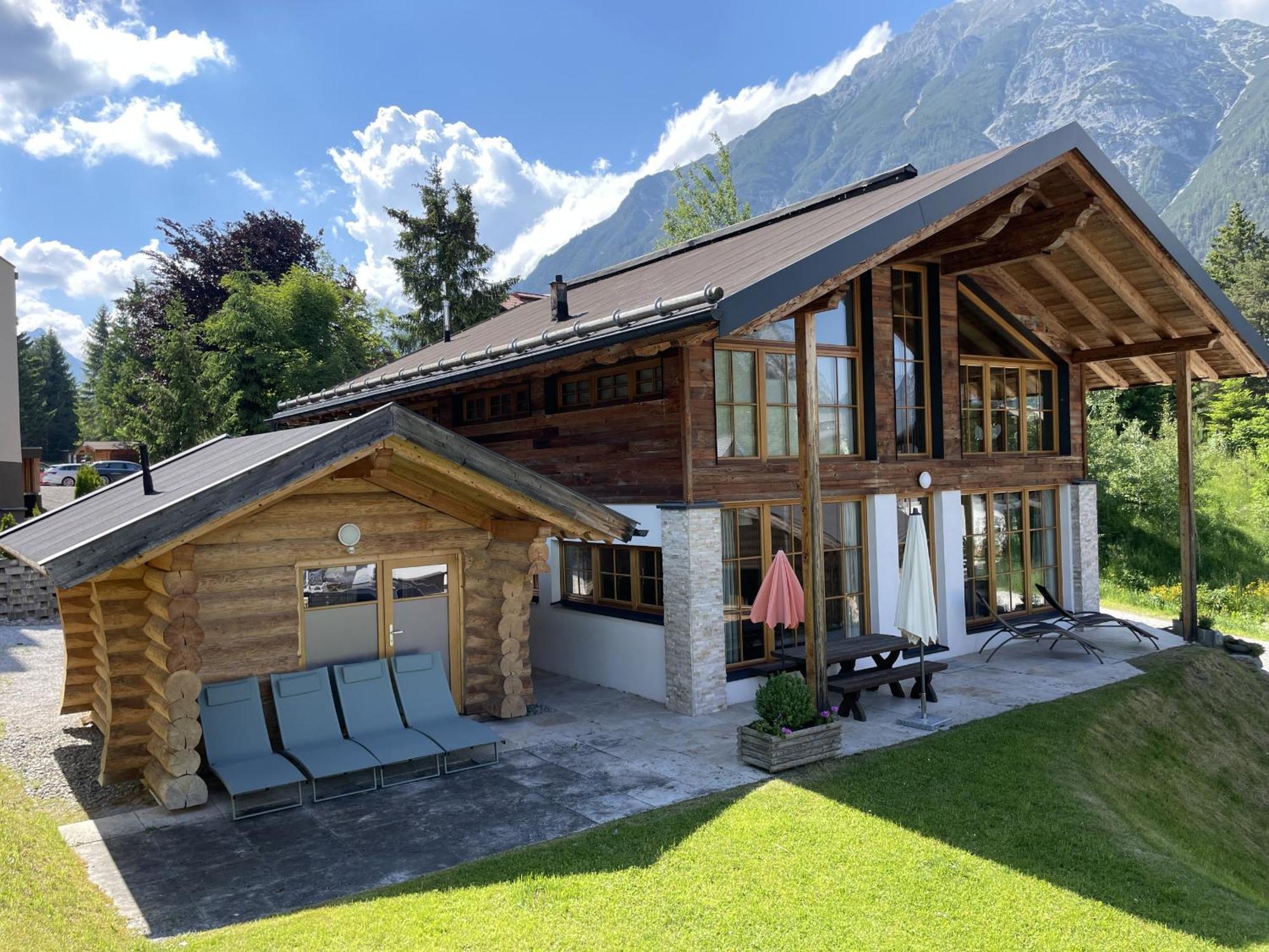 Im Weidach Superior Chalets Leutasch Eksteriør bilde